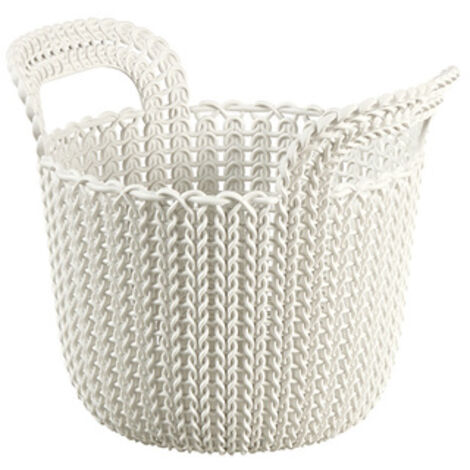 Curver 3253923971002 box de storage Basket de storage Around Garments de knit White