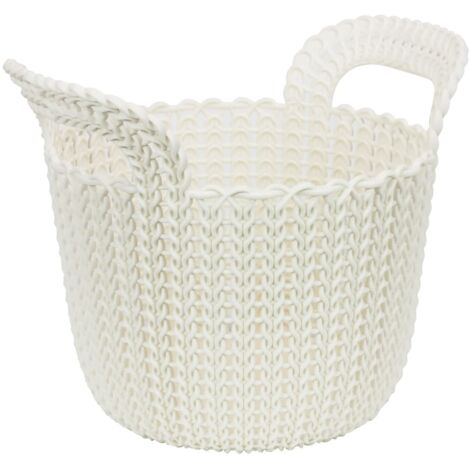 Curver 3253923971002 box de storage Basket de storage Around Garments de knit White