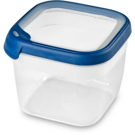 CURVER BOÎTE ALIMENTAIRE CARRÉE MULTI USAGE 1,8L EN POLYPROPYLÈNE 100% RECYCLÉ, 15X15X12,3 CM, ADAPTÉ AU MICRO-ONDES, LAVE-VAISS