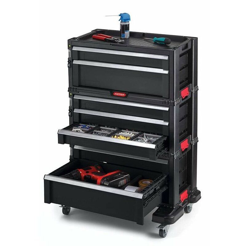 Carro organizador KETER con 7 cajones 238557