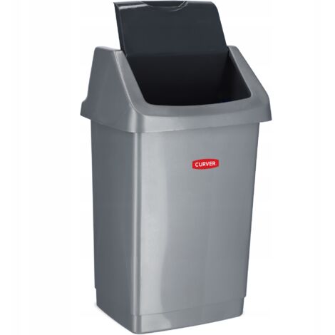 Curver Click-IT 25L Abfallbehälter, Graphit