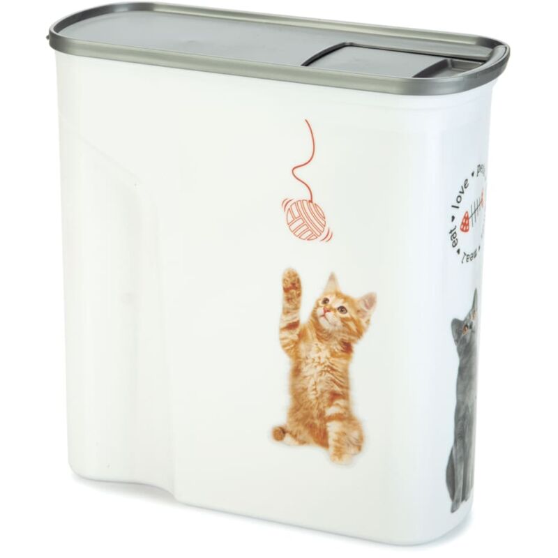 

Contenedor de comida para gatos 6 L - Blanco - Curver