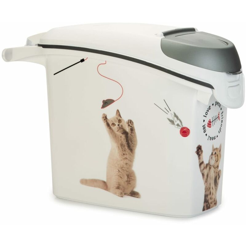 

Contenedor de comida para gatos 15 L - Blanco - Curver