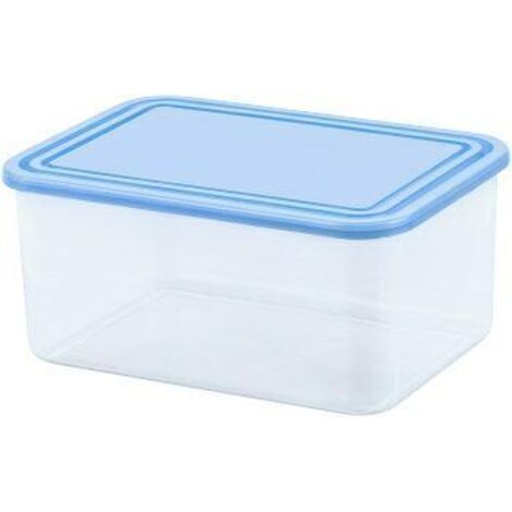 "CURVER CONTENITORE RETTANGOLARE PER ALIMENTI 4,0L /BLU TRASPARENTE/TRASPARENTE