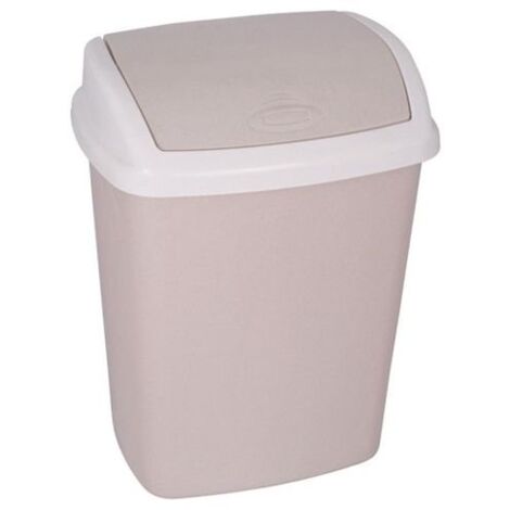 CURVER Dominik Dustbin Polipropileno 46 x 33 x 28 cm (Lux Beige/Beige)