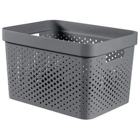 Curver Infinity 17L - durchbrochener Vorratsbehälter, grau