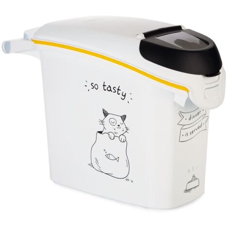 Curver Pet Food Container Dinner is Served Cat 15L