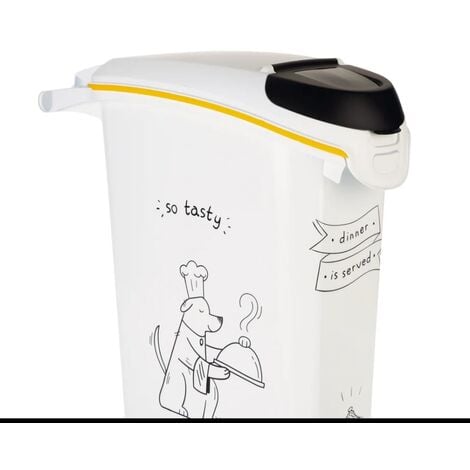 Curver Pet Food Container Dinner is Served Dog 23L