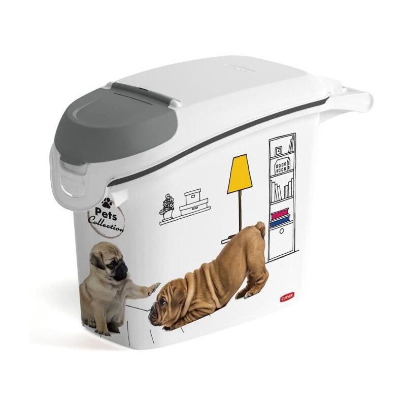 Curver PetLife boîte a croquettes pour chiens 6 kg 23 x 50 x 36 cm