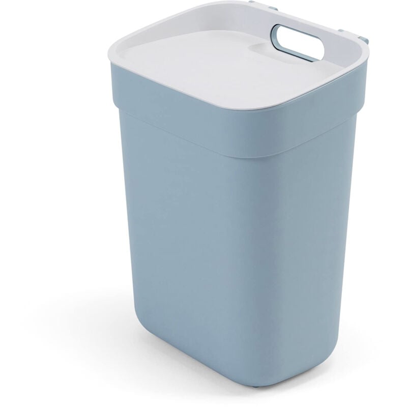 Poubelle de tri 10L ready to collect - idéal sous evier - avec support mural pour mur ou porte - cuisine, salle de bain, - Curver