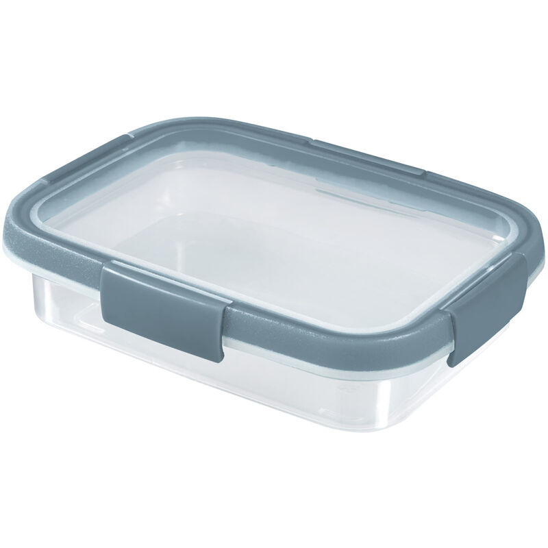 Curver Smart Fresh Rect 0,7 L Eco, Gris Fumé, 100% Matière Recyclée, 20,3 15,4 5,2 Cm 251719