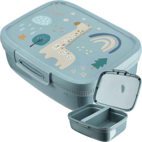 Curver Snap Box Behälter mit Teiler, 1.8L, Blau