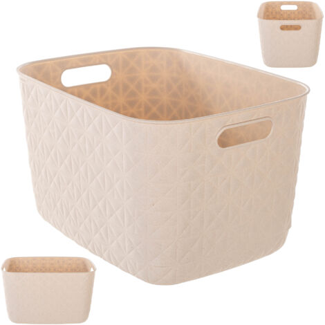 Curver Softex Kunststoffbehälter 19L, Creme