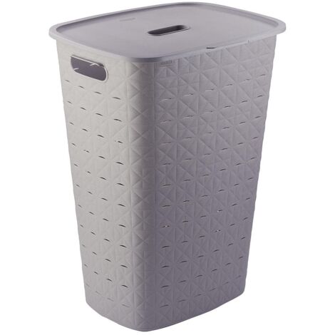 Curver Softex Panier à linge beige 56 litres