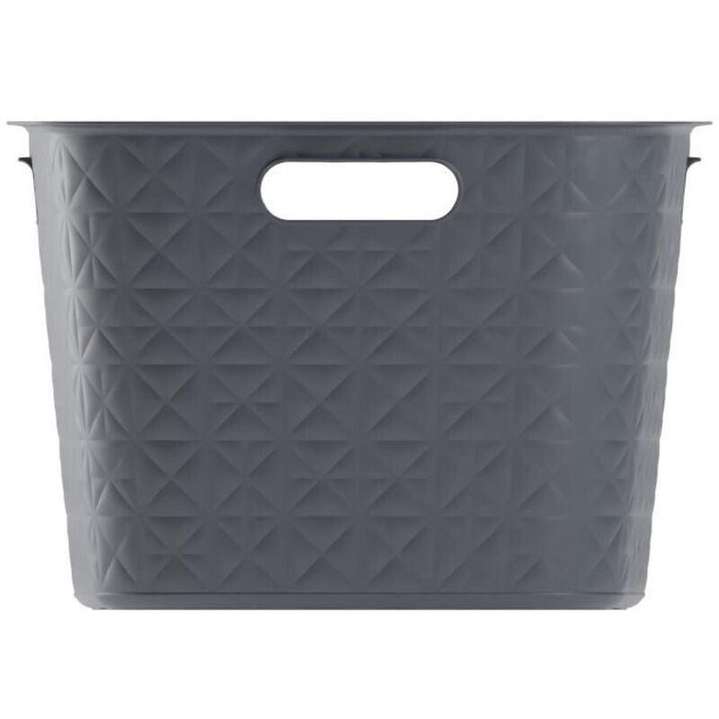 Corbeille à linge softex 45L - design élégant - légère, empilable et pratique - 70% recyclé - taille spacieuse 59 x 39 x - Curver