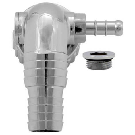 CURVETTA SCARICO LAVATRICE CON TAPPO E ATT. ASCIUGATRICE 1" DH
