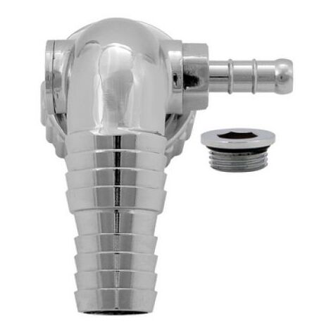 CURVETTA SCARICO LAVATRICE CON TAPPO E ATT. ASCIUGATRICE 1&quot