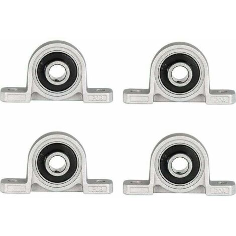 cuscinetti a blocco, cuscinetti a sfera da 10 mm, cuscinetti a blocco, supporto montato autoregolante con foro flangiato