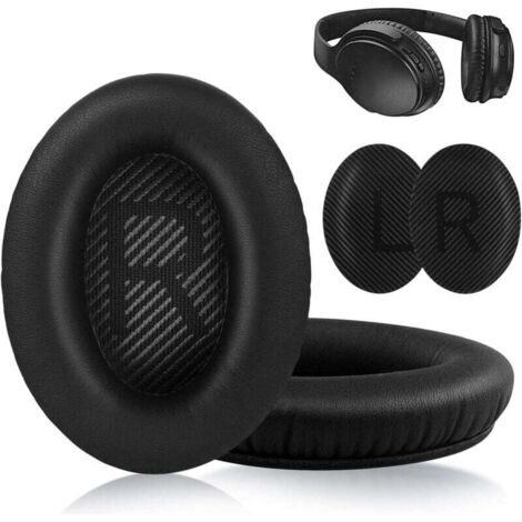 Cuscinetti auricolari per cuffie Bose QuietComfort - QC35/QC25/QC15/AE2 Nero