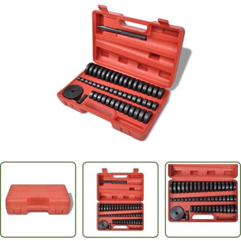 Cuscinetti -  Set Dischi Boccola Cuscinetto Guarnizione 18 - 65 mm 51 pz