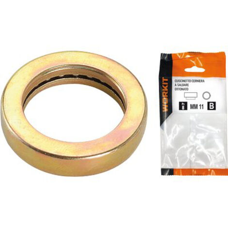 CUSCINETTO CERNIERA A SALDARE OTTONATO SELF WORKIT - F.MM 12 CF=PZ 2- 5 confezioni