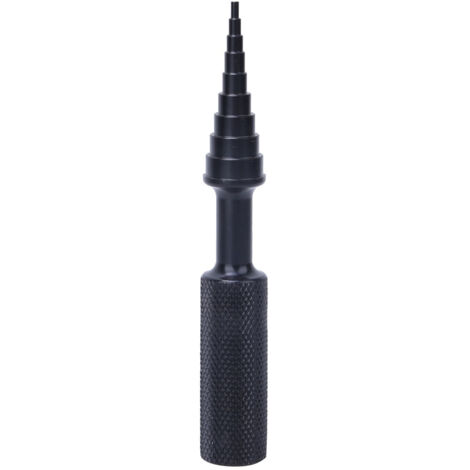 Cuscinetto in acciaio Rimuovi installatore Strumento di installazione per smontaggio del supporto del mozzo dello sterzo per cuscinetto da 2  14 mm (nero)