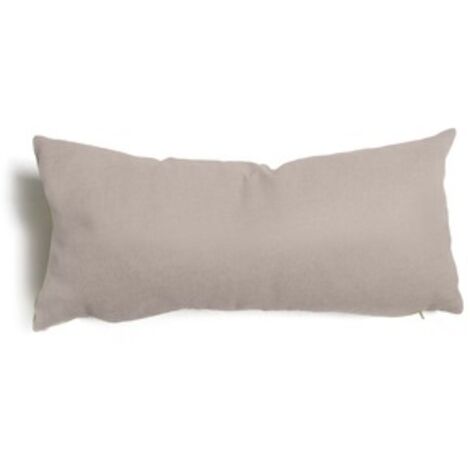 Cuscini decorativi Tulipano 6 pz sfoderabili 60% poliestere 40% cotone tortora cm 60x30 imbottitura fiocco di silicone 100% poliestere