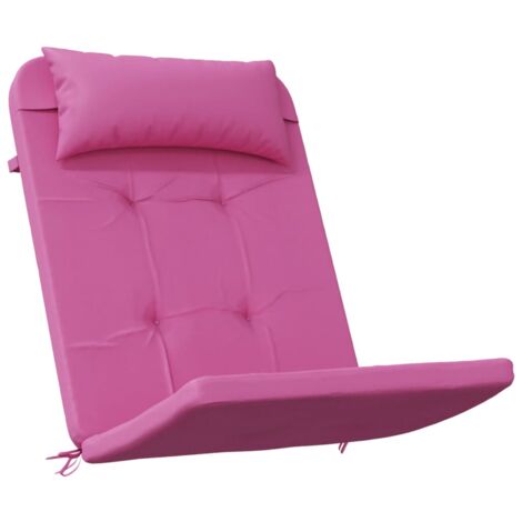 Cuscini per Sedia Adirondack 2 pz Rosa in Tessuto Oxford vidaXL