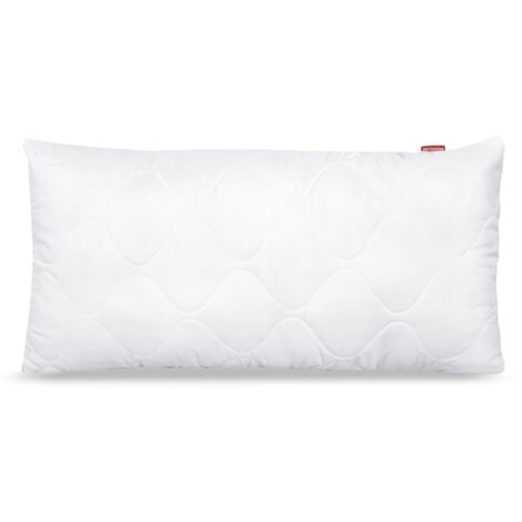 Cuscino 30x50 cm anallergico trapuntato in microfibra e silicone