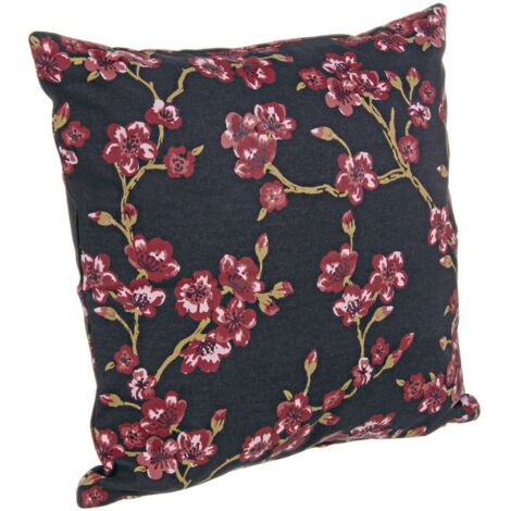 Cuscino alisea dark con misura 40x40 realizzato con 100% fodera in cotone e 100% imbottitura in  poliestere
