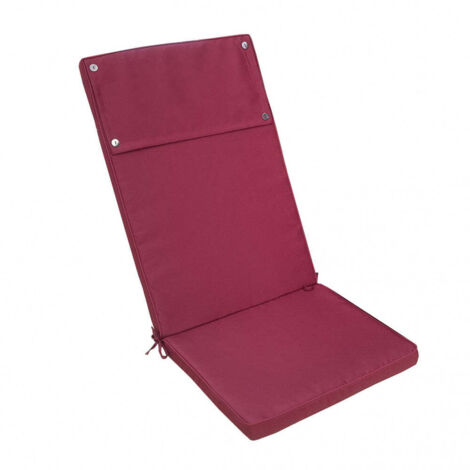 Cuscino alto magenta in poliestere sfoderabile 45x150 cm