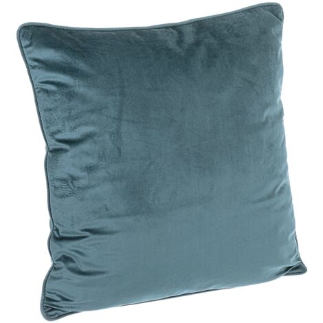 Cuscino "Artemis" in poliestere color Avio decorazione natalizia per sedie e poltrone -Ø40 cm