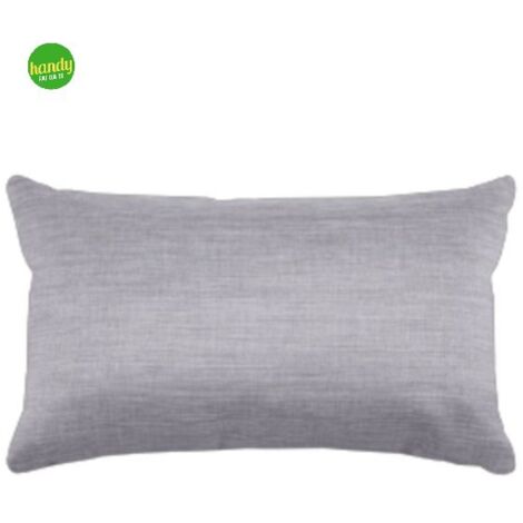 GYROHOME Set di 2 federe decorative in finto lino marrone tinta unita per cuscini in finta lino, per divano, soggiorno, 61 x 61 cm