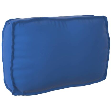 Cuscino Blu Reale 70 x 40 x 12 cm Tessuto Oxford vidaXL