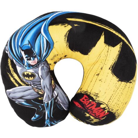 Cuscino collo da viaggio auto morbido Batman Bambino supereroi