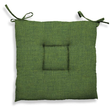 CUSCINO CRETA CM.40X40X5 VERDE 1546. Prezzo per 1 pezzo.