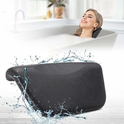 Poggiatesta Spa Poggiatesta Cuscino Collo Antimuffa Supporto per Vasca da Bagno a Maglie Daria Ad Asciugatura Rapida Rivestimento in Pu Konesky Cuscino da Bagno 
