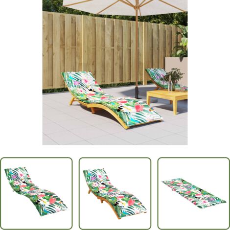 Cuscino da patio -  Cuscino per Lettino Multicolore in Tessuto Oxford