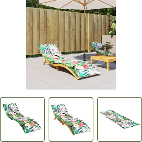 Cuscino da patio -  Cuscino per Lettino Multicolore in Tessuto Oxford