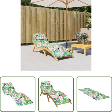 Cuscino da patio -  Cuscino per Lettino Multicolore in Tessuto Oxford