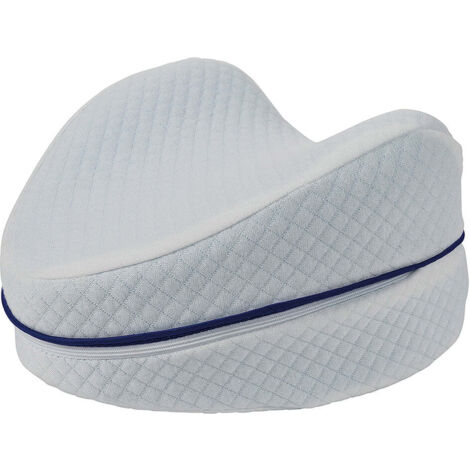CUSCINO ERGONOMICO GAMBE IN MEMORY FOAM CON RIVESTIMENTO IN MICROFIBRA