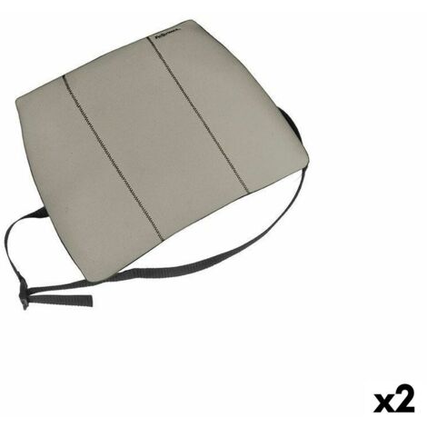 Cuscino Ergonomico Lombare Fellowes Serie Slim Stoffa (31 x 33,2 x 7,8 cm) (2 Unità)