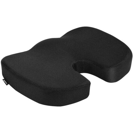 Cuscino ergonomico ortopedico per seduta con memory foam (8295)