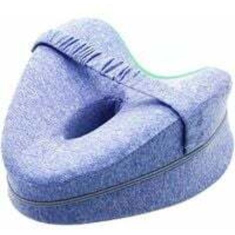 cuscino ergonomico per le gambe per chi dorme di lato, cuscino in memory foam ad anello, cuscino ortopedico per le ginocchia, comfort ottimale durante il sonno, fodera lavabile, cuscino per chi dorme 