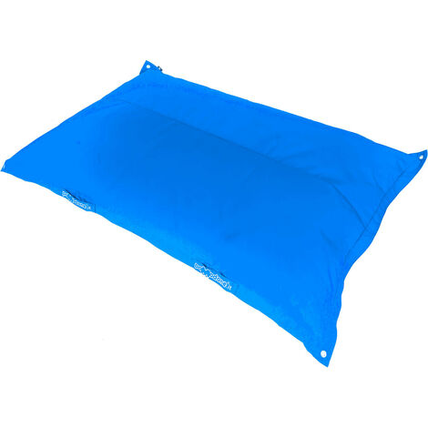 Cuscino Galleggiante 163x111cm in Tessuto Pomodone Galleggiante Royal Blu