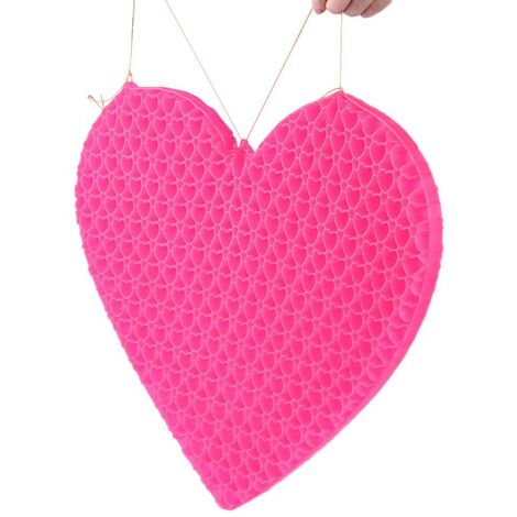 Cuscino Gel Multifunzione a Forma di Cuore a Nido d'Ape