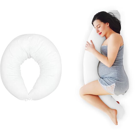 Acquista Cuscino in gravidanza per chi dorme sul fianco, in gravidanza, per  le donne, biancheria da letto, per tutto il corpo, a forma di U, per dormire  a lungo, cuscino gigante per