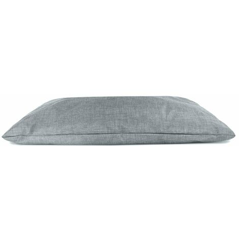 Cuscino in cotone con imbottitura interna linea Mono per cani e gatti : 70 x 50 x 8 cm - grigio
