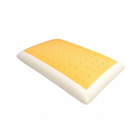 Cuscino in Memory Foam alla Camomilla Struttura Forata Traspirante e Aromaterapia
