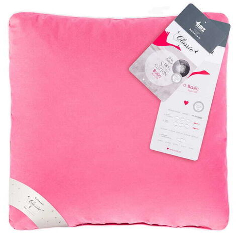 Cuscino in piuma d'oca 70% 40x40 Basic Rosa AMZ